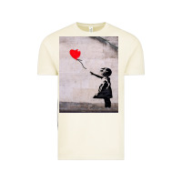 Vintage Arctic banksy, hope Vintage Tee - artisFamous