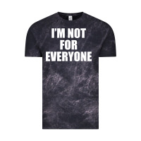Cloud Black I'm Not For Everyone Funny Vintage Tee - artisFamous