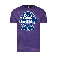 Cloud Purple pabst blue ribbon Vintage Tee - artisFamous