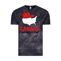 Cloud Black canada america's hat Vintage Tee - artisFamous