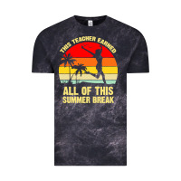 Vintage This Teacher Earned All Of This Summer Break Vintage Tee | Teevron