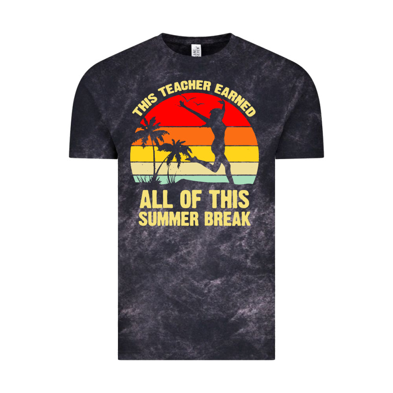 Vintage This Teacher Earned All Of This Summer Break Vintage Tee by artisFamous | Teevron