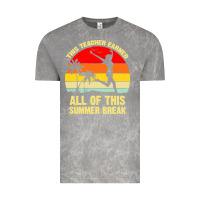Cloud Rock vintage this teacher earned all of this summer break Vintage Tee - artisFamous