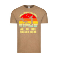 Vintage Coffee vintage this teacher earned all of this summer break Vintage Tee - artisFamous