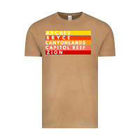 Vintage Camel utah national parks utah s mighty five souvenir nps moab Vintage Tee - artisFamous