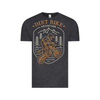 Vintage Black dirt bike 1a Vintage Tee - artisFamous