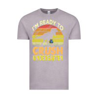 Vintage Zinc i'm ready to crush kindergarten dinosaur back to school kids t shirt Vintage Tee - artisFamous