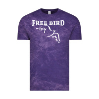 Cloud Purple lynyrd skynard free bird ronnie van zant Vintage Tee - artisFamous
