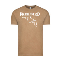 Vintage Coffee lynyrd skynard free bird ronnie van zant Vintage Tee - artisFamous