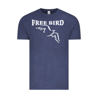 Vintage Denim lynyrd skynard free bird ronnie van zant Vintage Tee - artisFamous