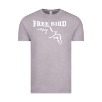 Vintage Zinc lynyrd skynard free bird ronnie van zant Vintage Tee - artisFamous