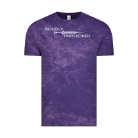 Cloud Purple proudly unpoisoned Vintage Tee - artisFamous