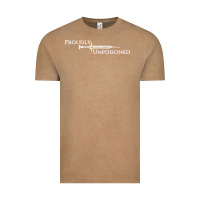 Vintage Coffee proudly unpoisoned Vintage Tee - artisFamous