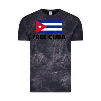 Cloud Black free cuba  sos cuba cuba pride nuestra cuba Vintage Tee - artisFamous