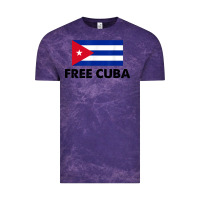 Cloud Purple free cuba  sos cuba cuba pride nuestra cuba Vintage Tee - artisFamous