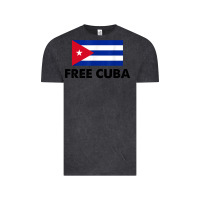 Vintage Black free cuba  sos cuba cuba pride nuestra cuba Vintage Tee - artisFamous