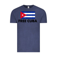 Vintage Denim free cuba  sos cuba cuba pride nuestra cuba Vintage Tee - artisFamous
