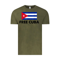 Vintage Olive free cuba  sos cuba cuba pride nuestra cuba Vintage Tee - artisFamous