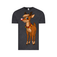 Vintage Black rudolph the red nosed reindeer movie Vintage Tee - artisFamous
