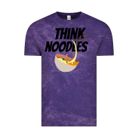 Cloud Purple think noodles Vintage Tee - artisFamous