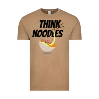 Vintage Coffee think noodles Vintage Tee - artisFamous