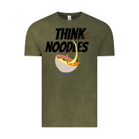 Vintage Olive think noodles Vintage Tee - artisFamous