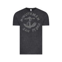 Vintage Black Minutemen San Pedro Vintage Tee - artisFamous