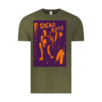 Vintage Olive Dead Boys Punk Vintage Tee - artisFamous