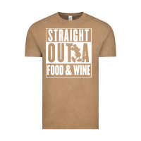 Vintage Coffee straight out a food and wine Vintage Tee - artisFamous