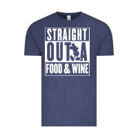 Vintage Denim straight out a food and wine Vintage Tee - artisFamous