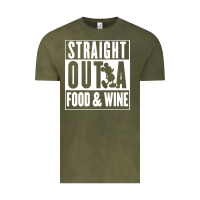 Vintage Olive straight out a food and wine Vintage Tee - artisFamous