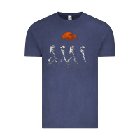 Vintage Denim solar system galaxy, astronomy lover Vintage Tee - artisFamous