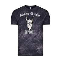 Soldiers Of Odin Worldwide Support Vintage Tee | Teevron