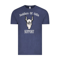 Vintage Denim soldiers of odin worldwide support Vintage Tee - artisFamous