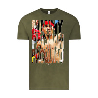 Vintage Olive manny pacman pacquiao philipino boxer Vintage Tee - artisFamous