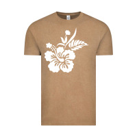 Vintage Coffee hawaiian flower Vintage Tee - artisFamous