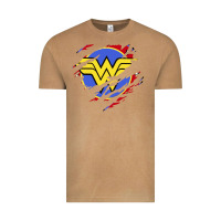 Vintage Camel tear off wonder woman shield Vintage Tee - artisFamous