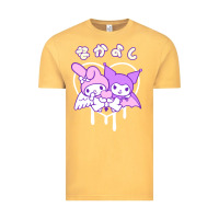 Vintage Mustard melody and kuromi heart Vintage Tee - artisFamous
