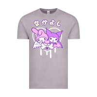 Vintage Zinc melody and kuromi heart Vintage Tee - artisFamous