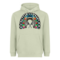 Matcha Racing Rainbow Heavyweight Hoodie - CowhideDigitalArt