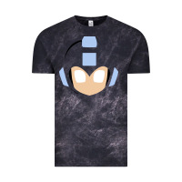 Cloud Black mega man retro video game face Vintage Tee - artisFamous