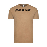 Vintage Coffee food is love Vintage Tee - artisFamous