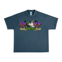 Midnight Navy spooky babe halloween Urban Heavy Tee - NancyCooperArtShop