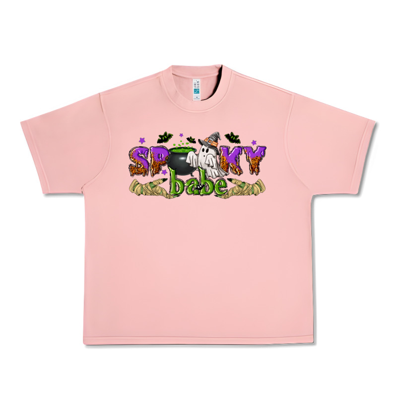 Spooky Babe Halloween Urban Heavy Tee by NancyCooperArtShop | Teevron