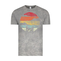 Cloud Rock cat retro vintage style Vintage Tee - artisFamous