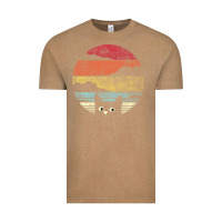 Vintage Coffee cat retro vintage style Vintage Tee - artisFamous