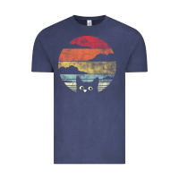 Cat Retro Vintage Style Vintage Tee | Teevron