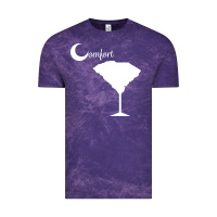 Cloud Purple southern comfort Vintage Tee - artisFamous