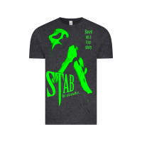 Vintage Black stab movie Vintage Tee - artisFamous