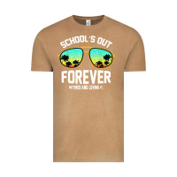 Vintage Camel school out forever retired teacher retro summer Vintage Tee - artisFamous